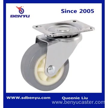 Light Duty Grey PU Swivel Caster